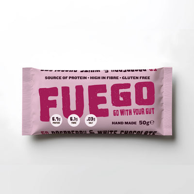 Fruity & Vibrant Raspberry Health Bar – 50g